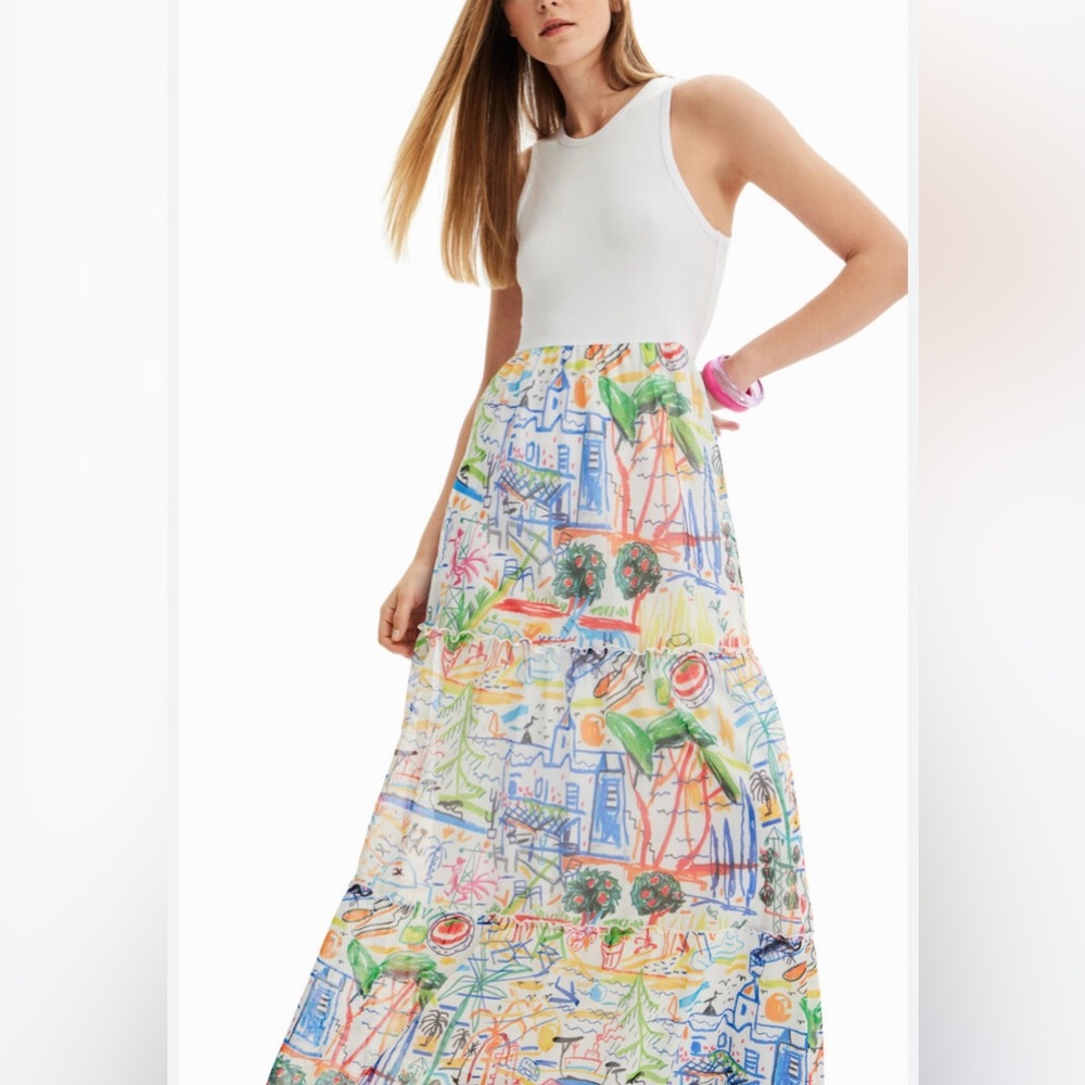 Desigual Summer Maxi Dress